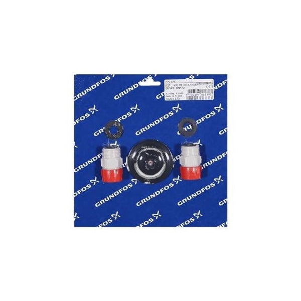 Pump Repair Parts- Kit, valve/diaph. DMM48-DMM72 PP/H/C, DMM Series.